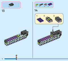 LEGO 43240 instructions page 12 – build guide