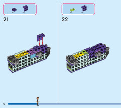 LEGO 43240 instructions page 16 – build guide