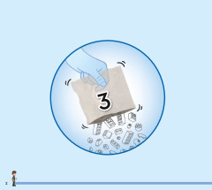 LEGO 43240 instructions page 2 – build guide