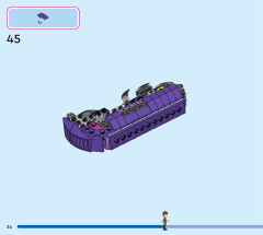 LEGO 43240 instructions page 34 – build guide