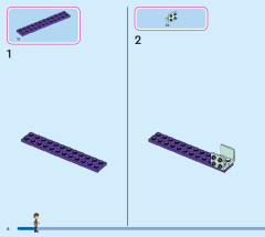 LEGO 43240 instructions page 6 – build guide