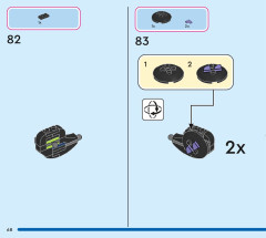 LEGO 43240 instructions page 68 – build guide