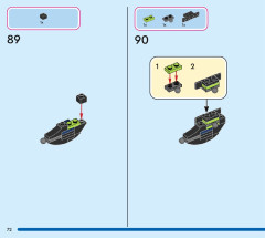 LEGO 43240 instructions page 72 – build guide