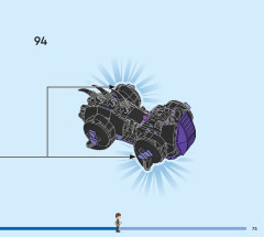 LEGO 43240 instructions page 75 – build guide