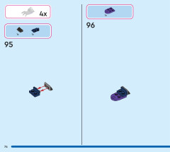 LEGO 43240 instructions page 76 – build guide
