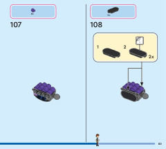 LEGO 43240 instructions page 83 – build guide