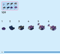 LEGO 43240 instructions page 84 – build guide