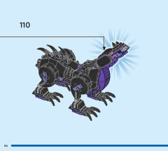 LEGO 43240 instructions page 86 – build guide