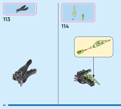 LEGO 43240 instructions page 88 – build guide