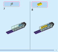 LEGO 43240 instructions page 9 – build guide