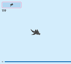 LEGO 43240 instructions page 92 – build guide