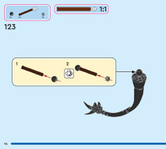 LEGO 43240 instructions page 96 – build guide