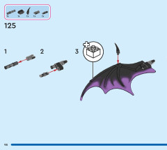 LEGO 43240 instructions page 98 – build guide