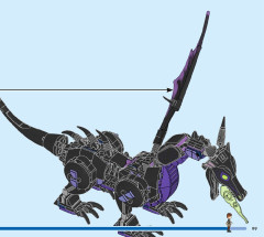 LEGO 43240 instructions page 99 – build guide