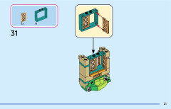 LEGO 43241 instructions page 21 – build guide