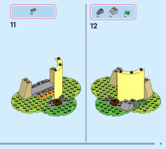 LEGO 43241 instructions page 9 – build guide