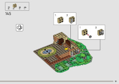 LEGO 43242 instructions page 121 – build guide