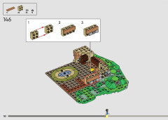 LEGO 43242 instructions page 122 – build guide