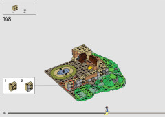 LEGO 43242 instructions page 124 – build guide