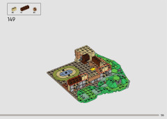 LEGO 43242 instructions page 125 – build guide