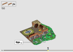 LEGO 43242 instructions page 126 – build guide