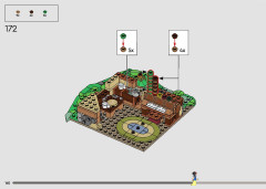 LEGO 43242 instructions page 140 – build guide