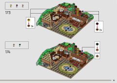 LEGO 43242 instructions page 141 – build guide