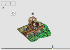 LEGO 43242 instructions page 144 – build guide