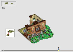 LEGO 43242 instructions page 154 – build guide