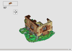 LEGO 43242 instructions page 155 – build guide