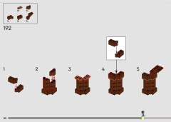 LEGO 43242 instructions page 160 – build guide