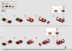 LEGO 43242 instructions page 174 – build guide