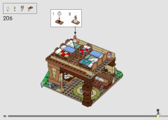 LEGO 43242 instructions page 180 – build guide