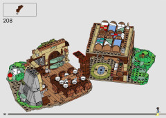 LEGO 43242 instructions page 182 – build guide