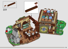 LEGO 43242 instructions page 183 – build guide