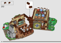 LEGO 43242 instructions page 184 – build guide