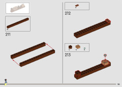 LEGO 43242 instructions page 185 – build guide