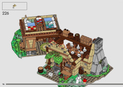 LEGO 43242 instructions page 196 – build guide