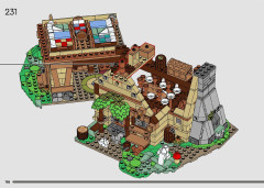 LEGO 43242 instructions page 198 – build guide