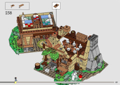 LEGO 43242 instructions page 201 – build guide