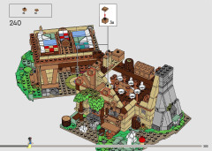 LEGO 43242 instructions page 203 – build guide