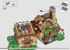 LEGO 43242 instructions page 205 – build guide