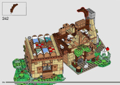 LEGO 43242 instructions page 206 – build guide