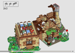 LEGO 43242 instructions page 207 – build guide