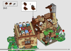 LEGO 43242 instructions page 209 – build guide