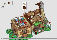 LEGO 43242 instructions page 210 – build guide