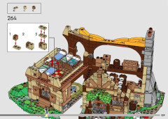 LEGO 43242 instructions page 229 – build guide