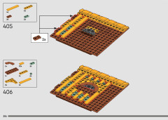 LEGO 43242 instructions page 306 – build guide