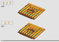 LEGO 43242 instructions page 308 – build guide