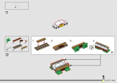 LEGO 43242 instructions page 345 – build guide